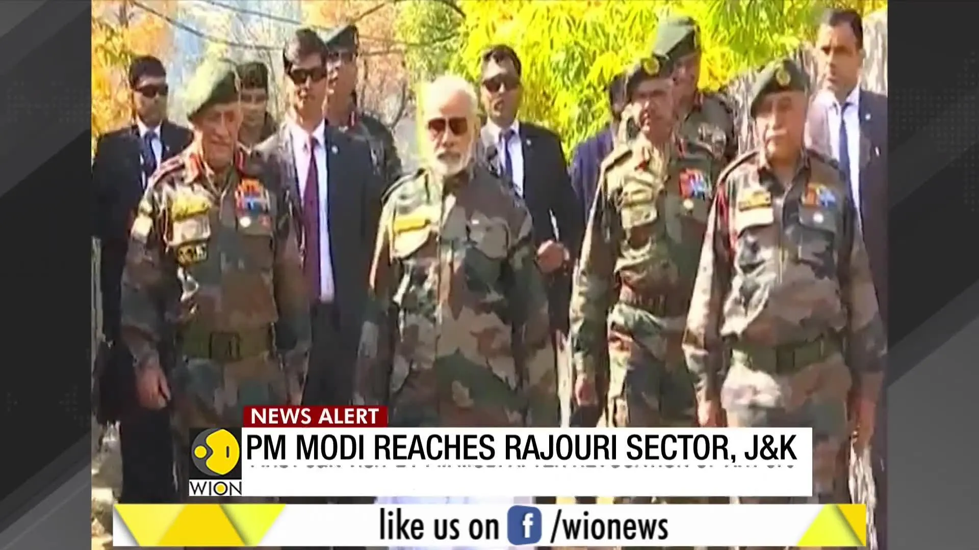 PM Modi arrives at Rajouri near LoC to greet & celebrate Diwali with Indian soldiers