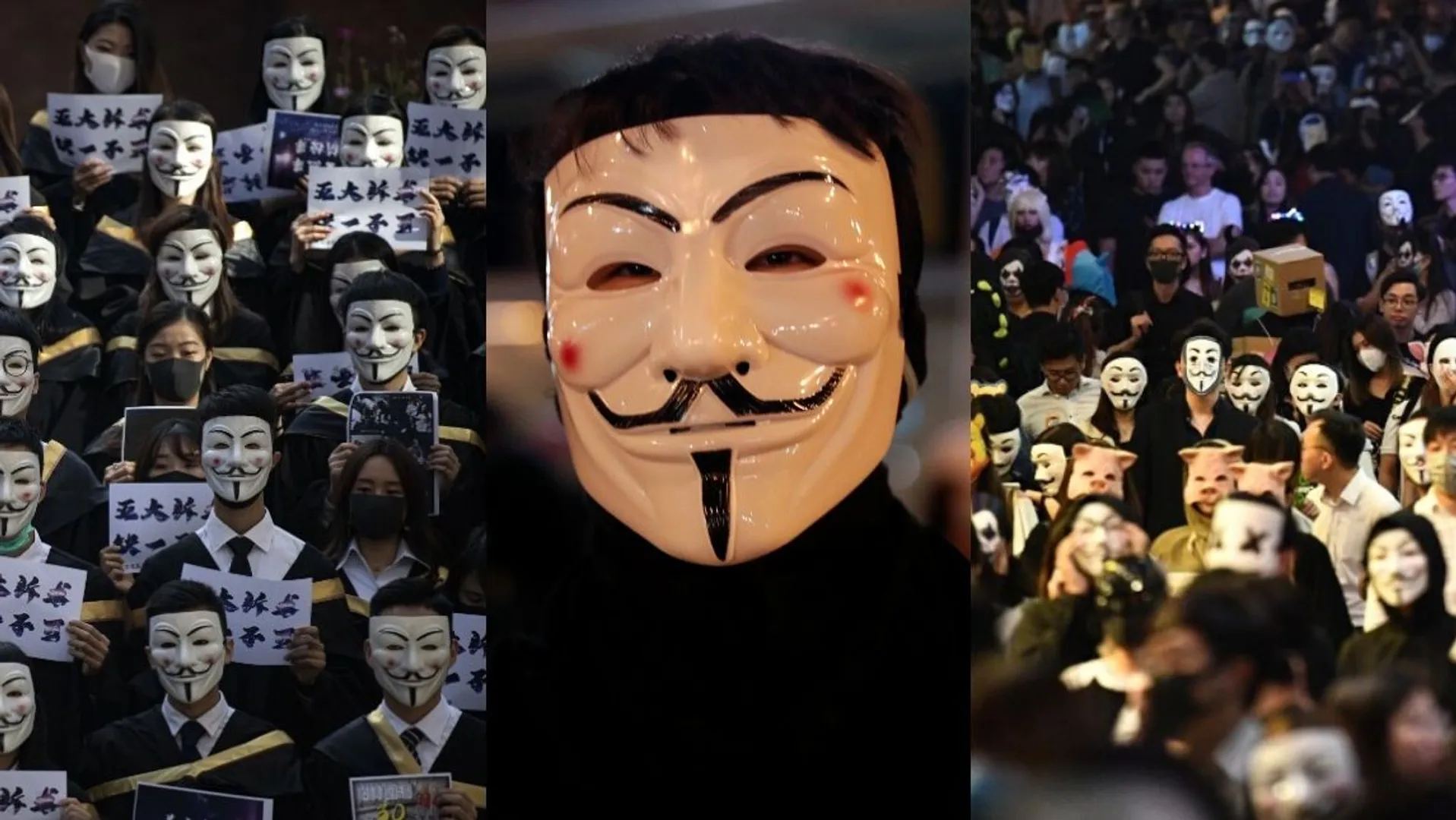 How the legend of Guy Fawkes & 'V for Vendetta' inspired Hong Kong protesters
