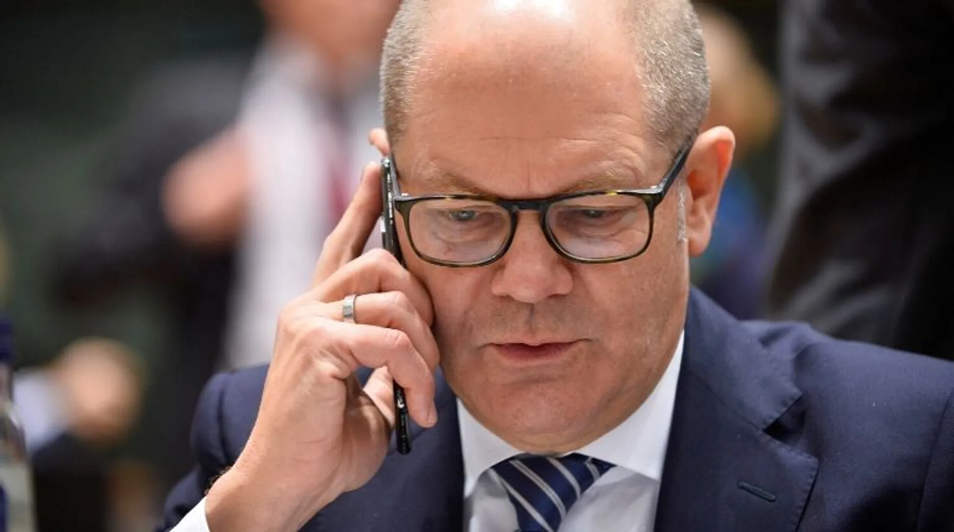 Test for German Chancellor Olaf Scholz's party in important state election