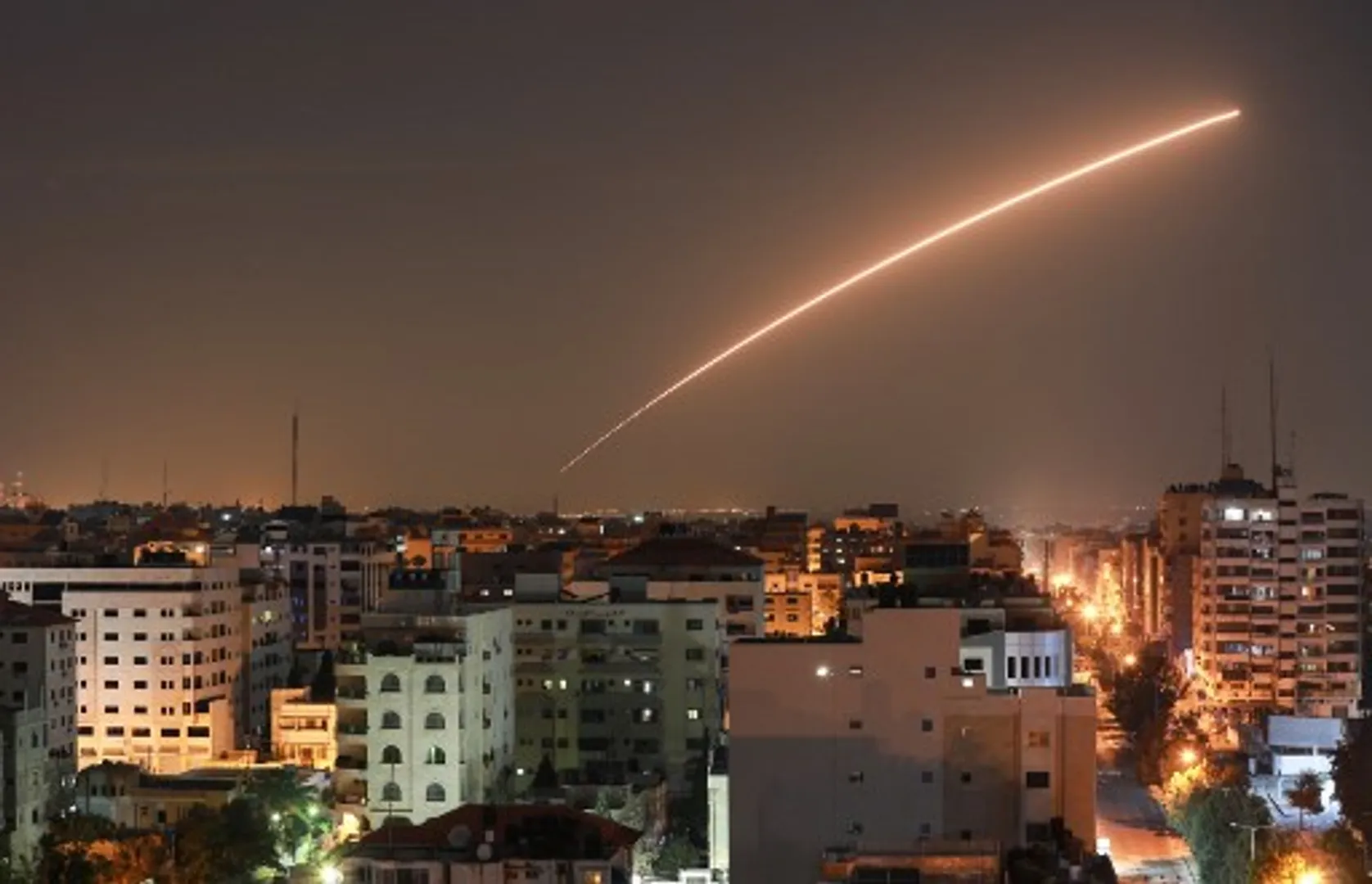 Israel strikes in Gaza after rocket attack