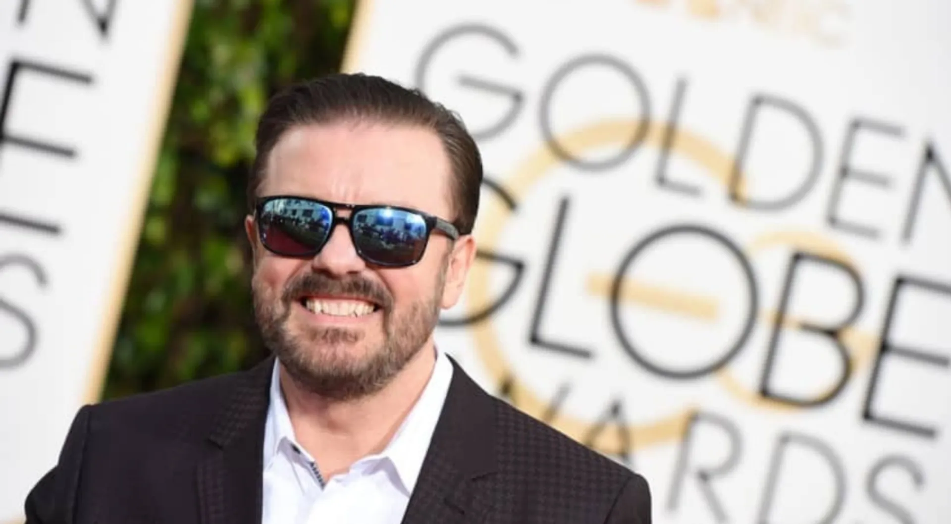 Host Ricky Gervais takes on Golden Globes in Trump, #MeToo era