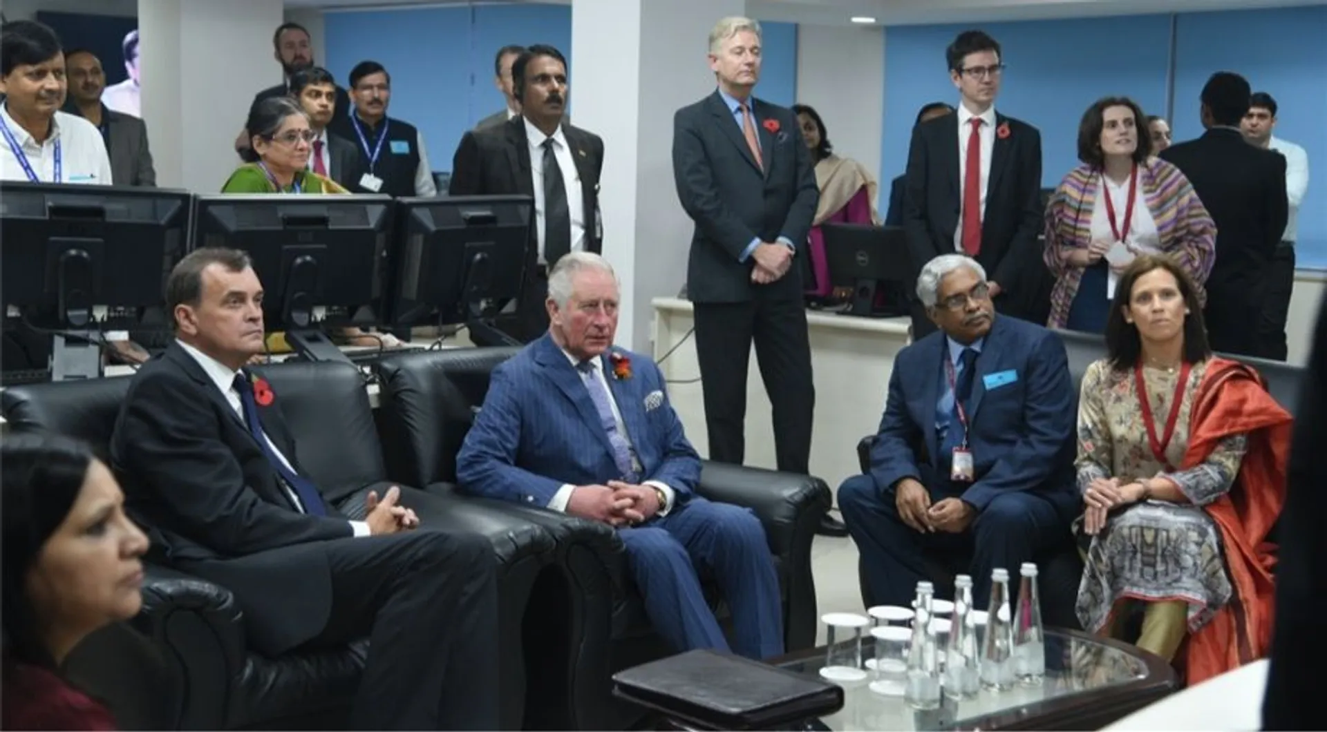Prince Charles visits India Meteorological Department