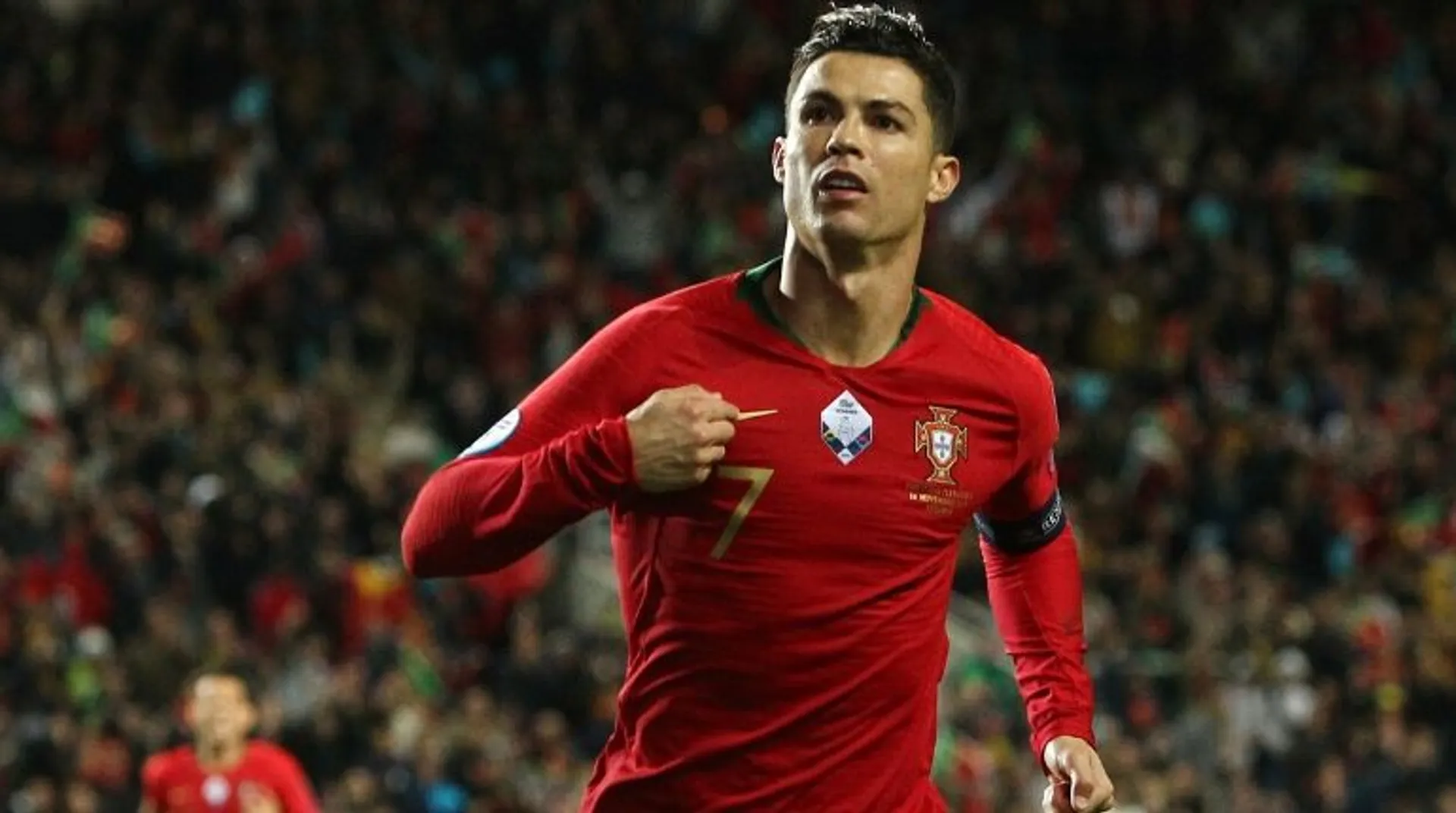 Cristiano Ronaldo scores on European record 181st international appearance