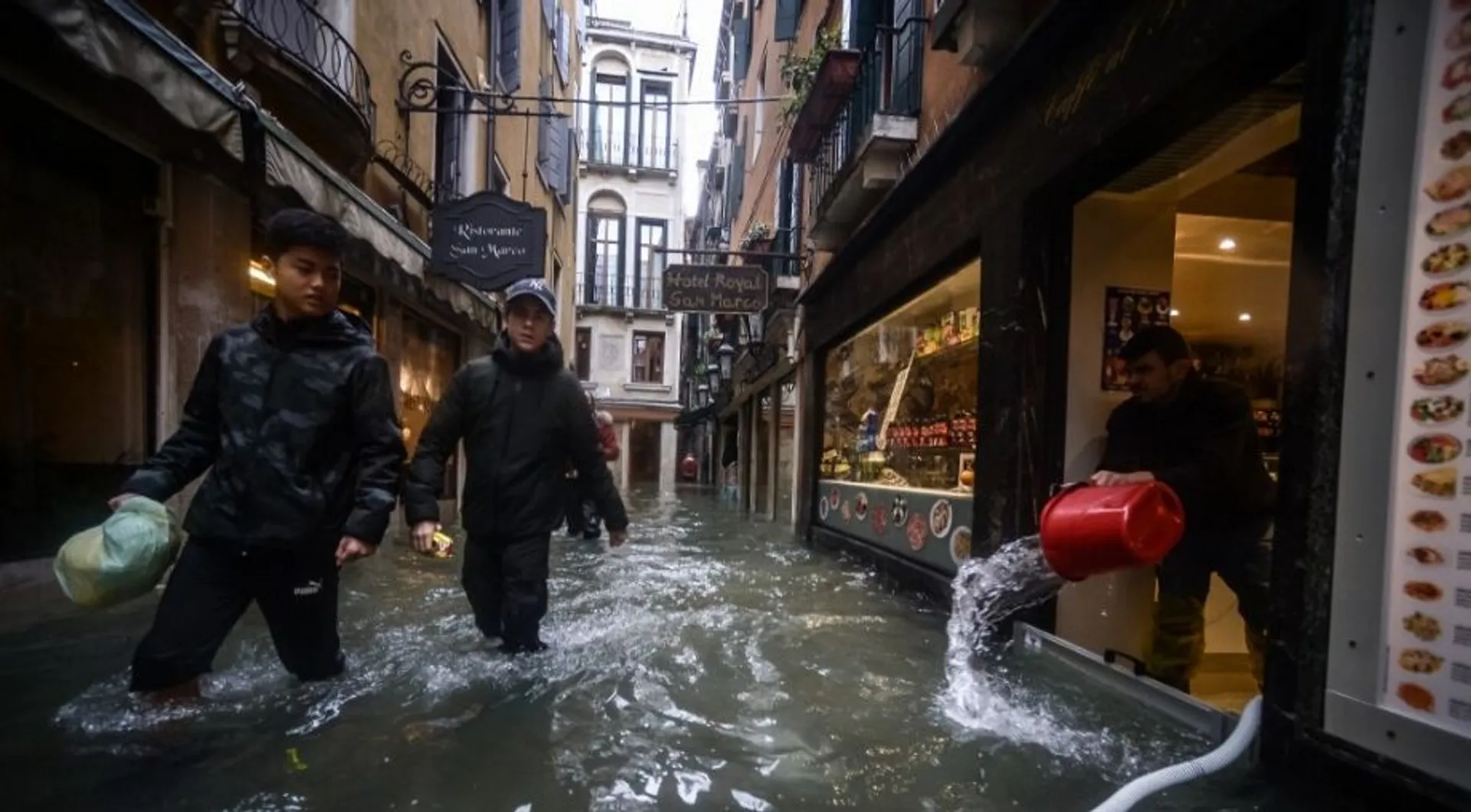 Already 70% underwater, Venice faces more floods; St. Mark's Square closed to visitors