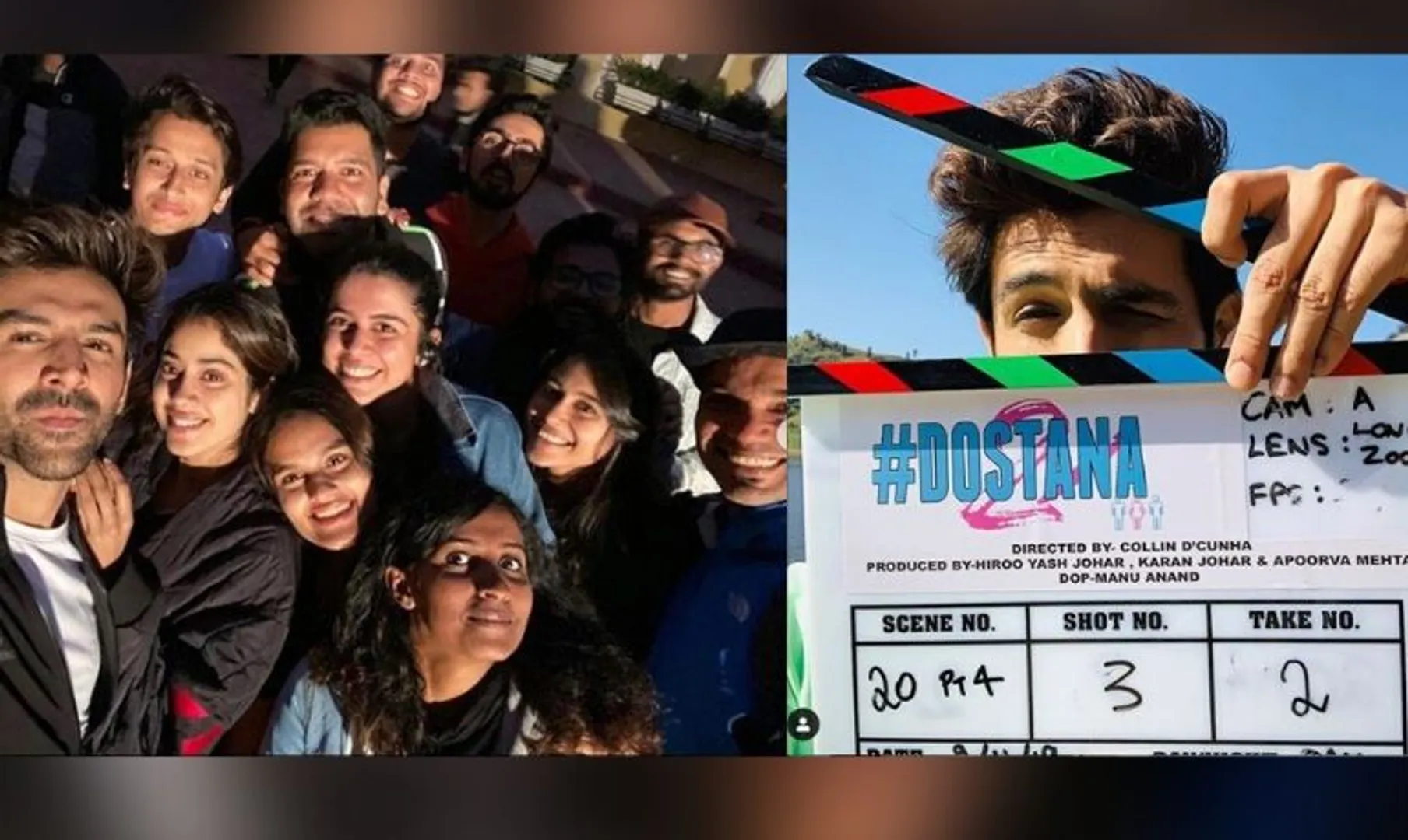 âDostana 2â: Kartik Aaryan and Janhvi Kapoor wrap up filmâs Punjab schedule