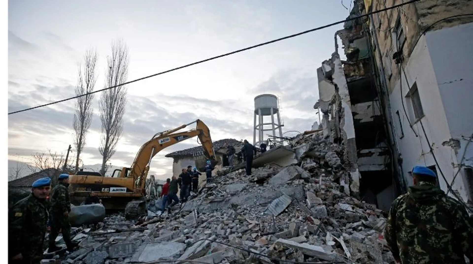 Six dead, buildings down as strongest tremor in decades rocks Albania