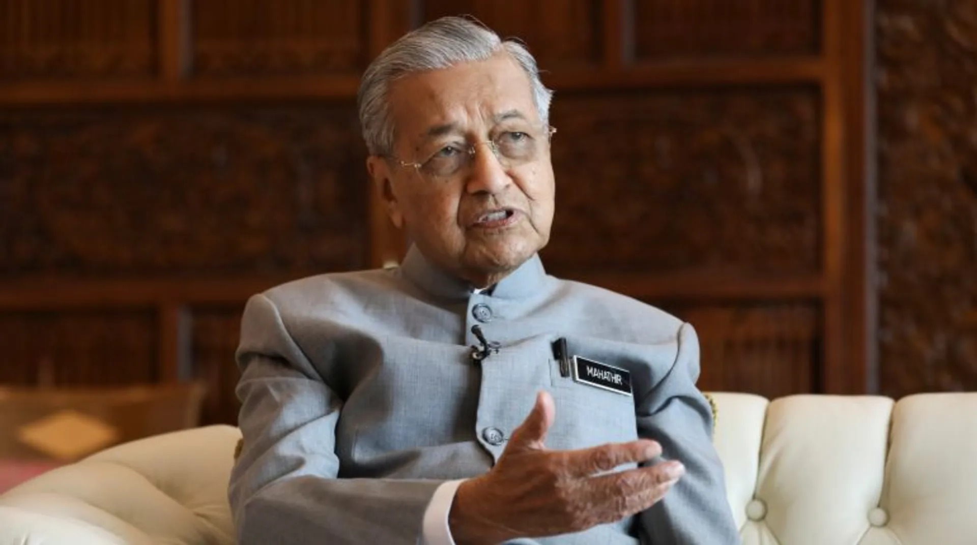Former Malaysian Prime Minister Mahathir Mohamad slams tech giants for removing posts on France attack