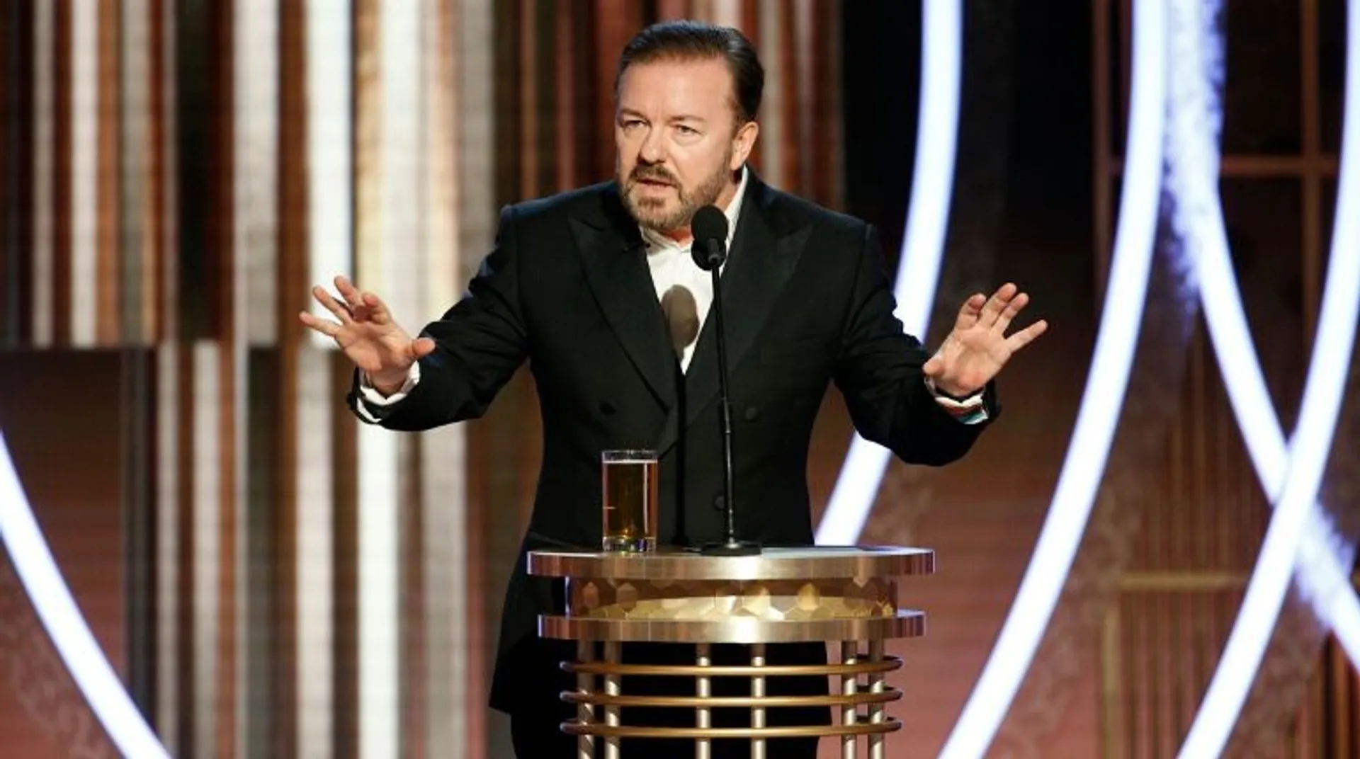 Ricky Gervais 'shocked & appalled' following misconduct allegations against Charlie Hanson