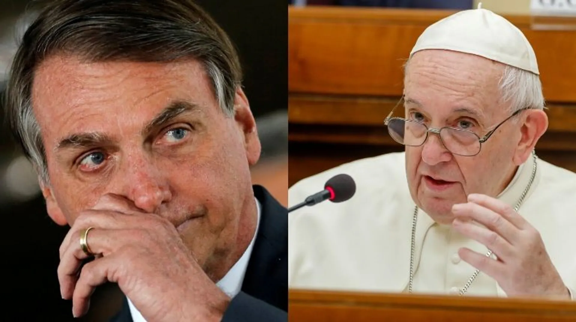 Bolsonaro lashes out at Pope, Greenpeace over Amazon