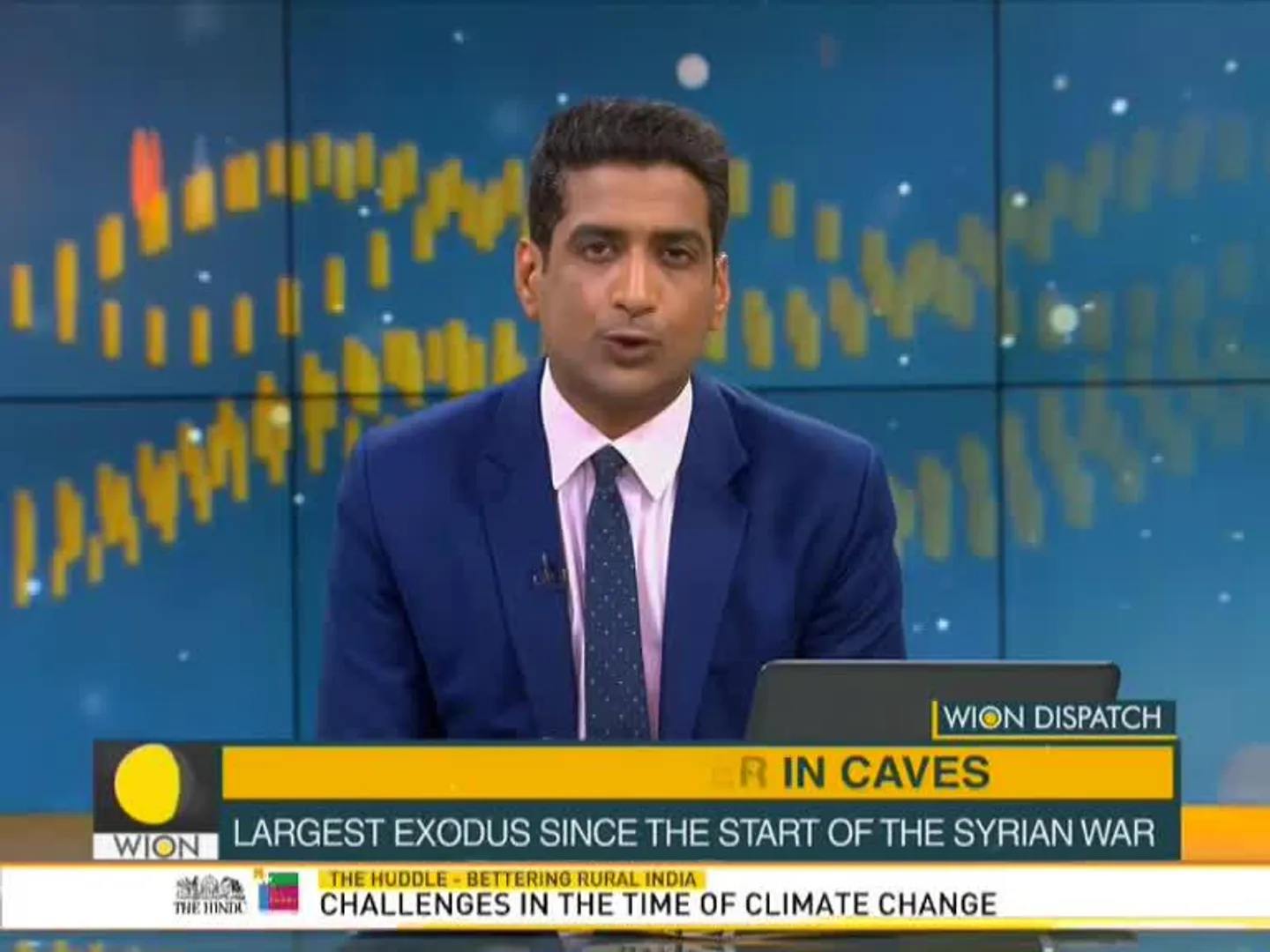 WION Dispatch: Syrians Find Shelter in Caves