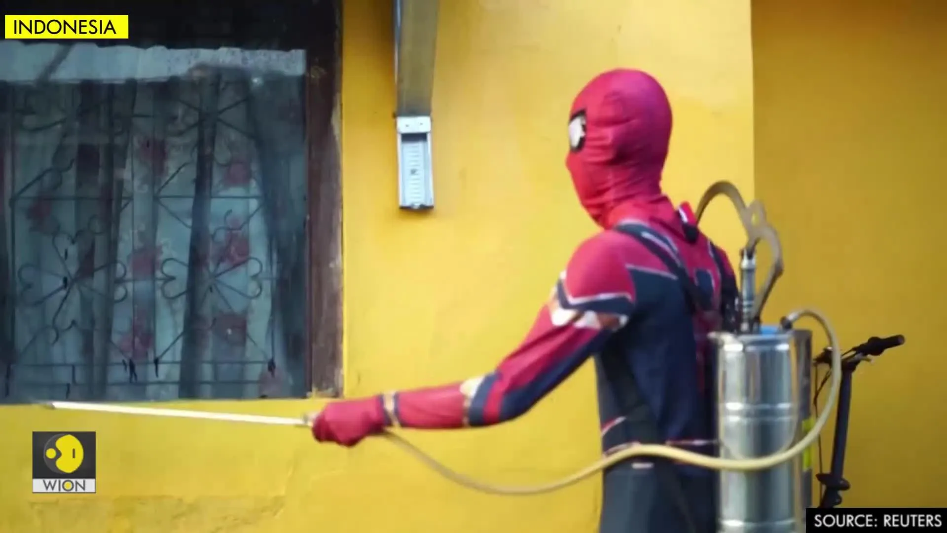 Superheroes to the rescue in Indonesia's war against coronavirus