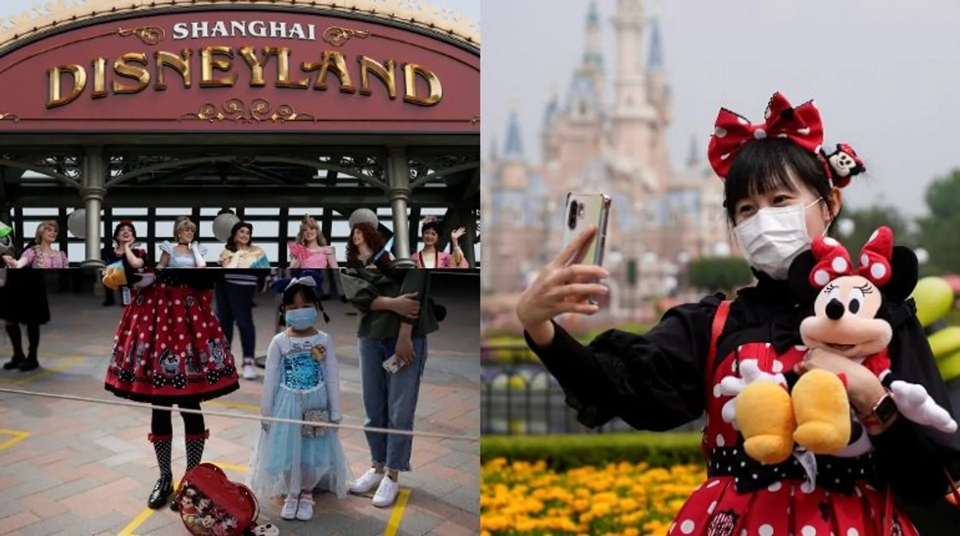 Mandatory masks, meeting Mickey at a distance as Walt Disney World reopens