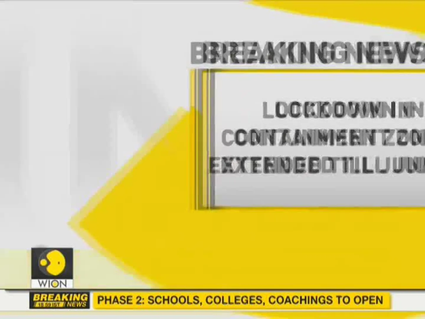 India: Lockdown extended in containment zones till June 30, phased re-opening in other areas