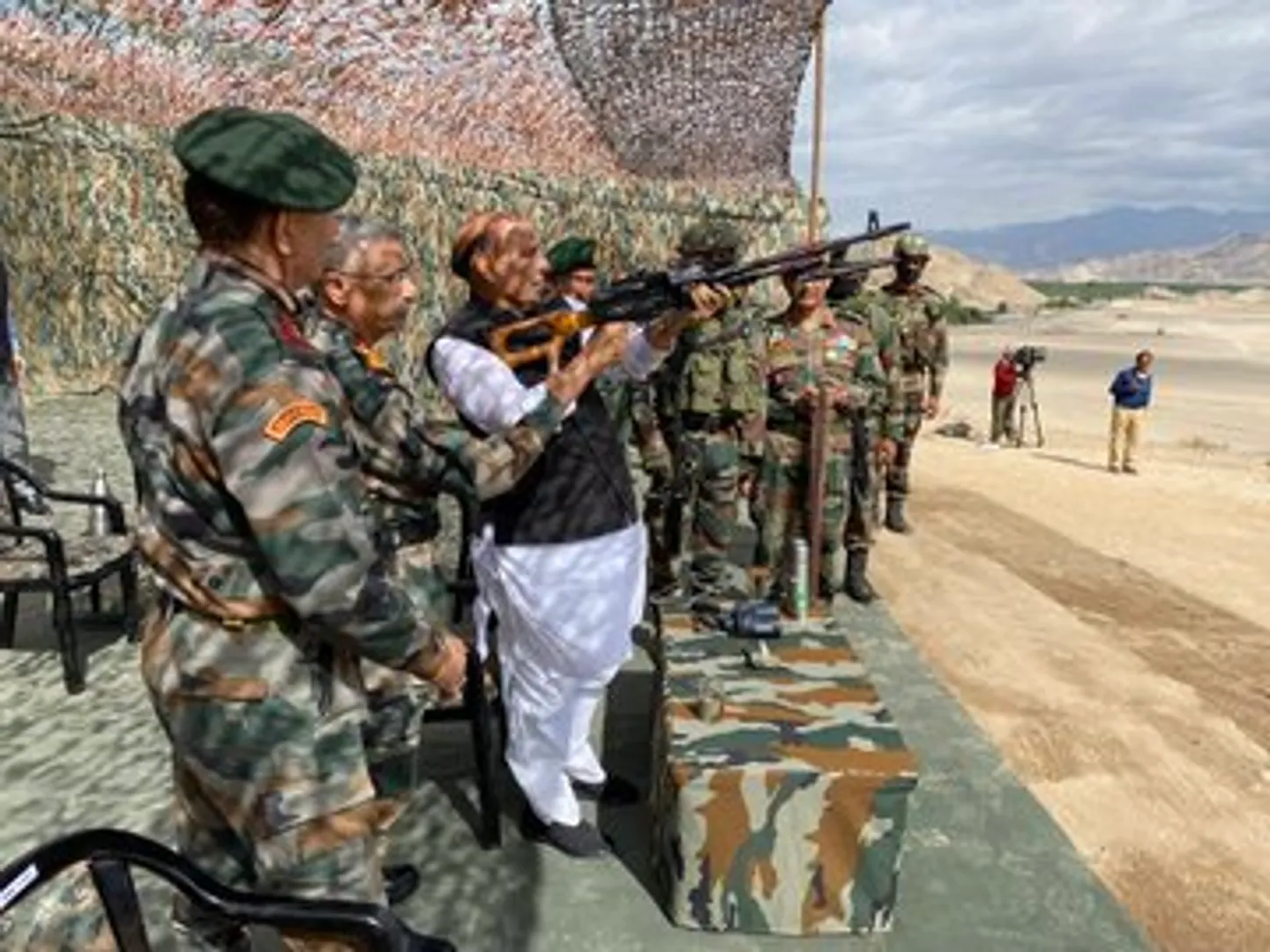 No power in the world can touch even an inch of India's land: Rajnath Singh in Ladakh