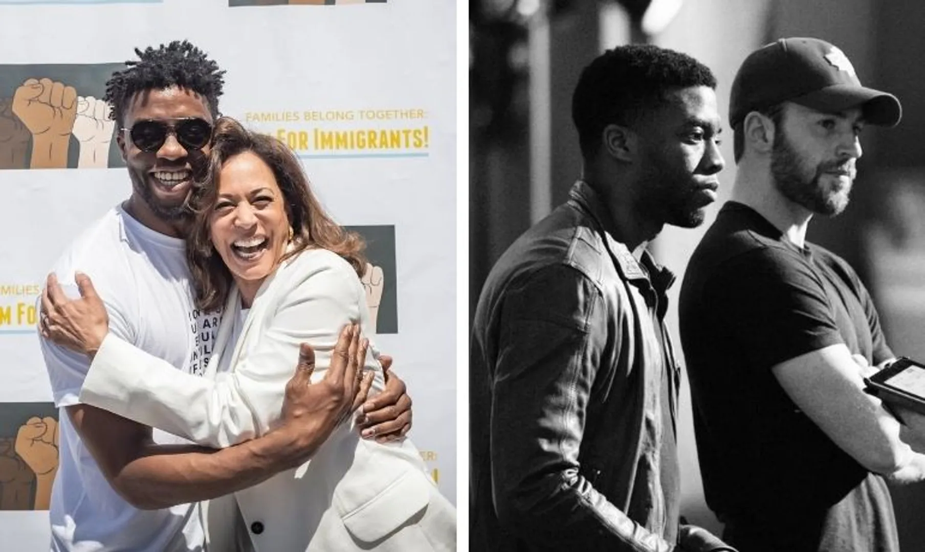 Dwayne Johnson, Kamala Harris & other celebs mourn Chadwick Boseman's demise