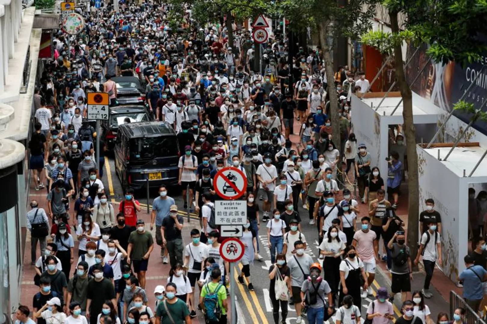 Honk Kong: Survey shows how many truly support pro-democracy goals?