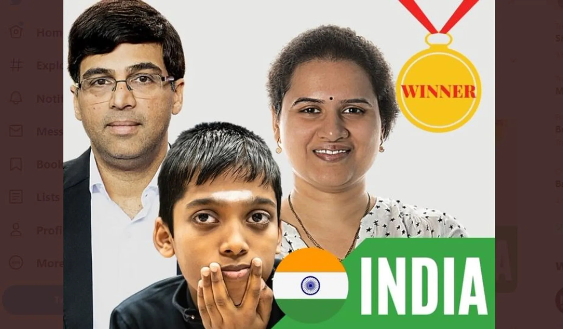 Chess Olympiad historic win 'magical moment' for Team India: Vishwanathan Anand, Koneru Humpy