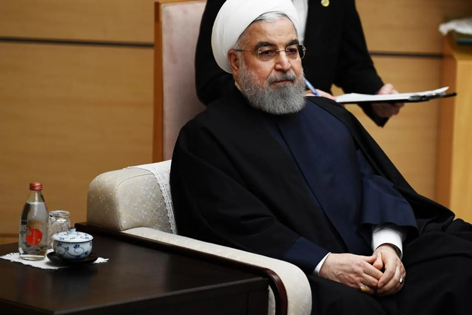 Iranian president accuses US of savagery after new sanctions