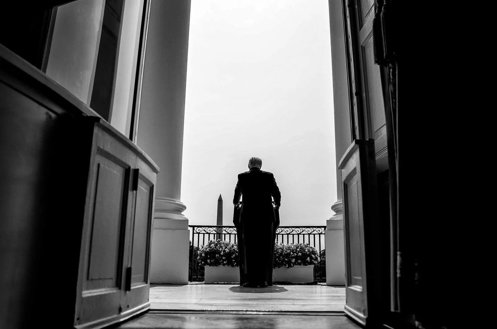 Trump is giving up