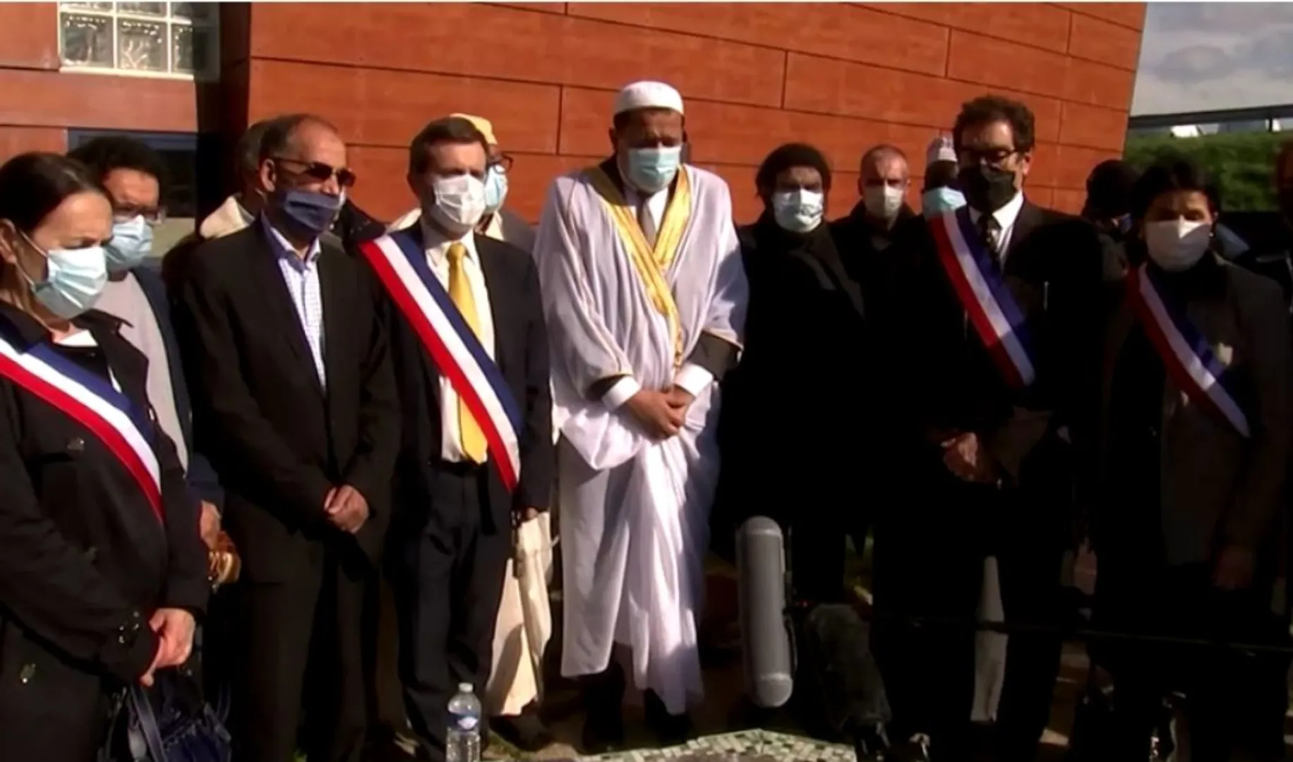 French mosque holds prayer in tribute to Samuel Paty