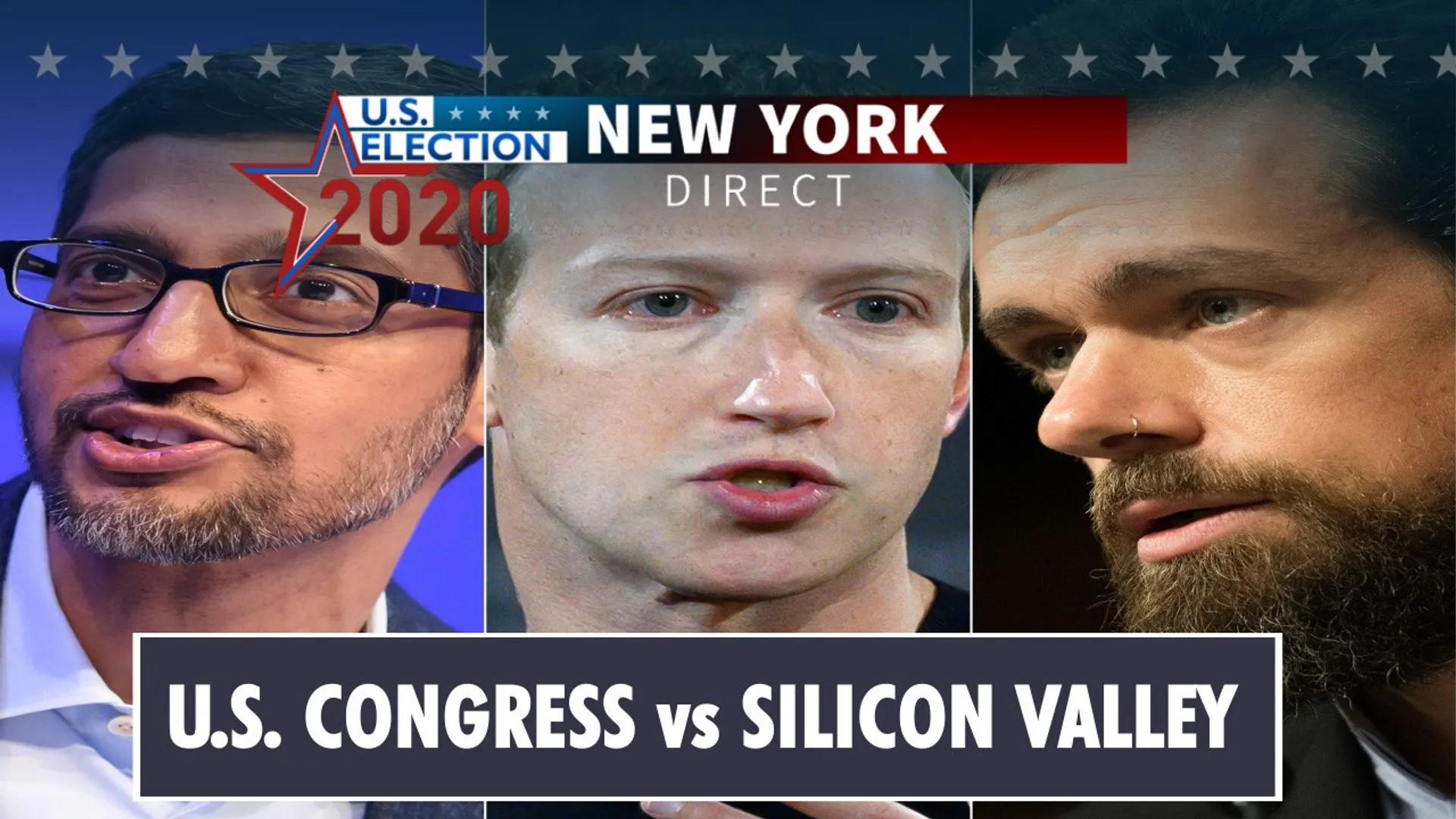 Senate hearing turns into a political showdown | U.S. Election 2020 New York Direct