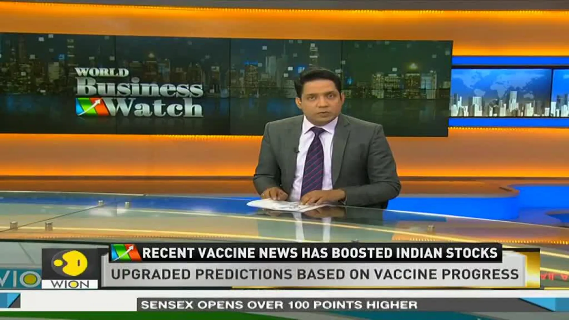 Business Watch: Recent vaccine news has boosted Indian stocks