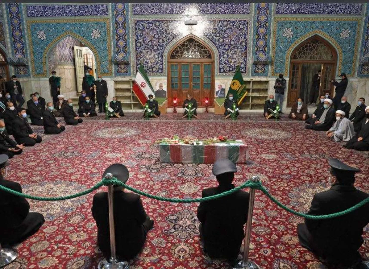 Iran nuclear scientist's body taken to Muslim shrine