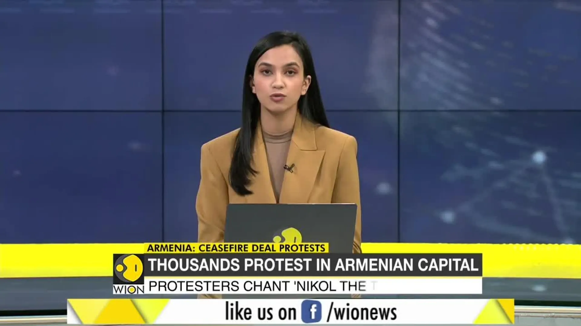 Armenia: Protesters block Yerevan streets over ceasefire deal