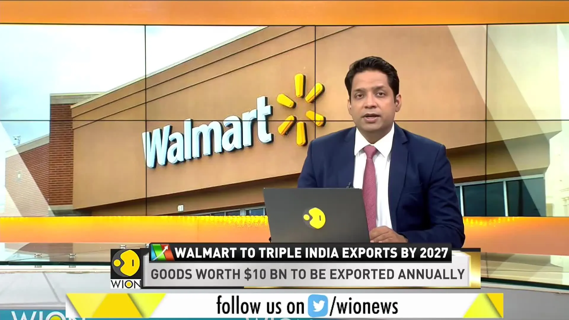 Walmart to triple exports from India to $10 billion each year by 2027