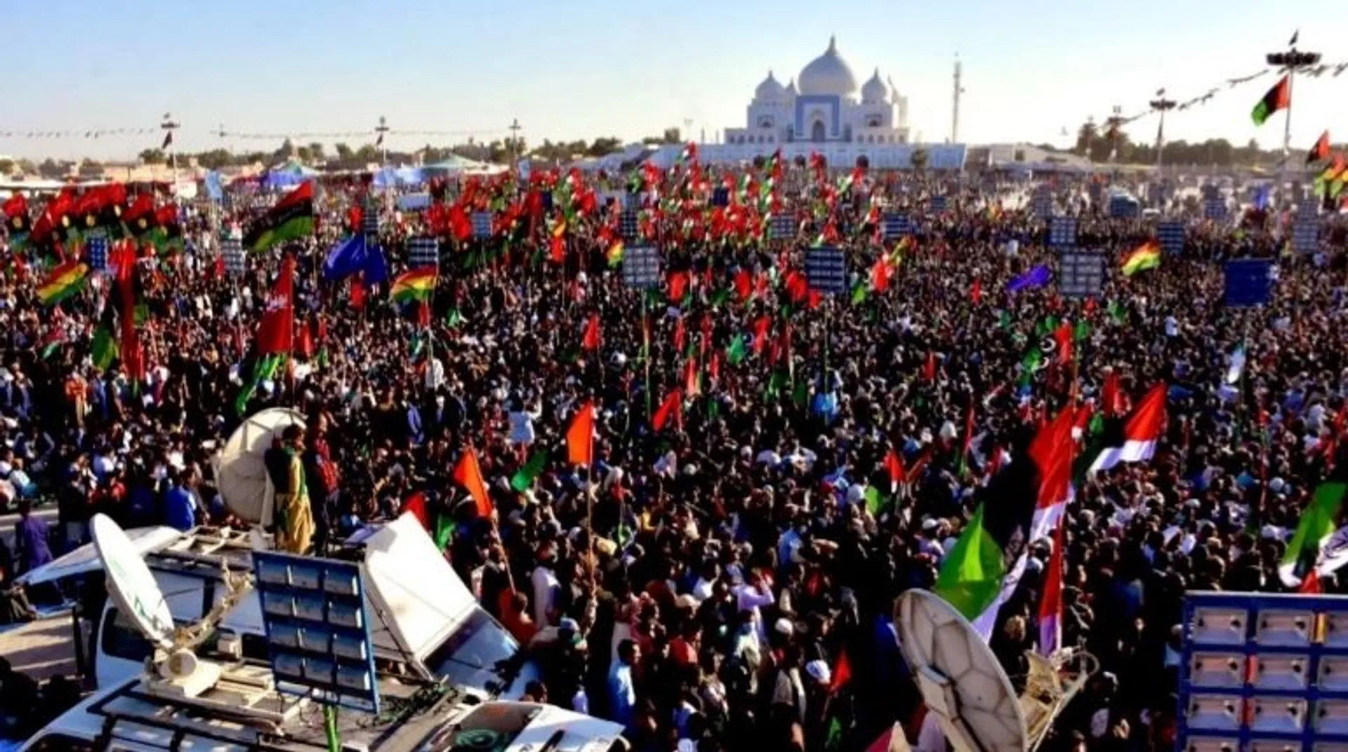 Pakistan opposition holds rally on Benazir Bhutto's death anniversary