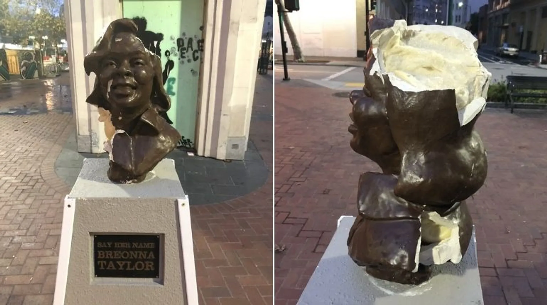 Breonna Taylor's statue smashed in Oakland; Police starts investigation