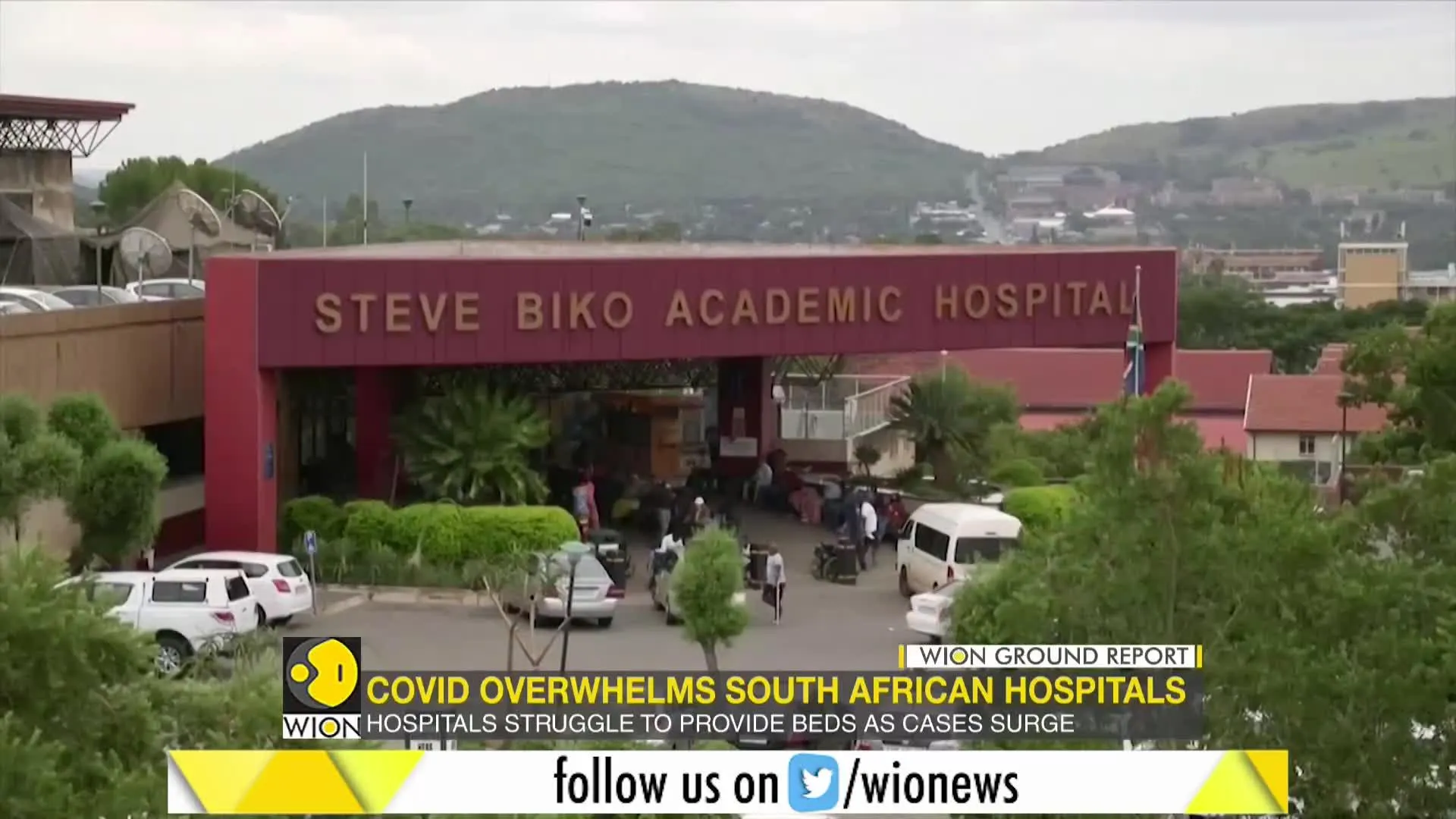 Hospitals and health care centres in South Africa struggle to provide beds as cases surge | WION