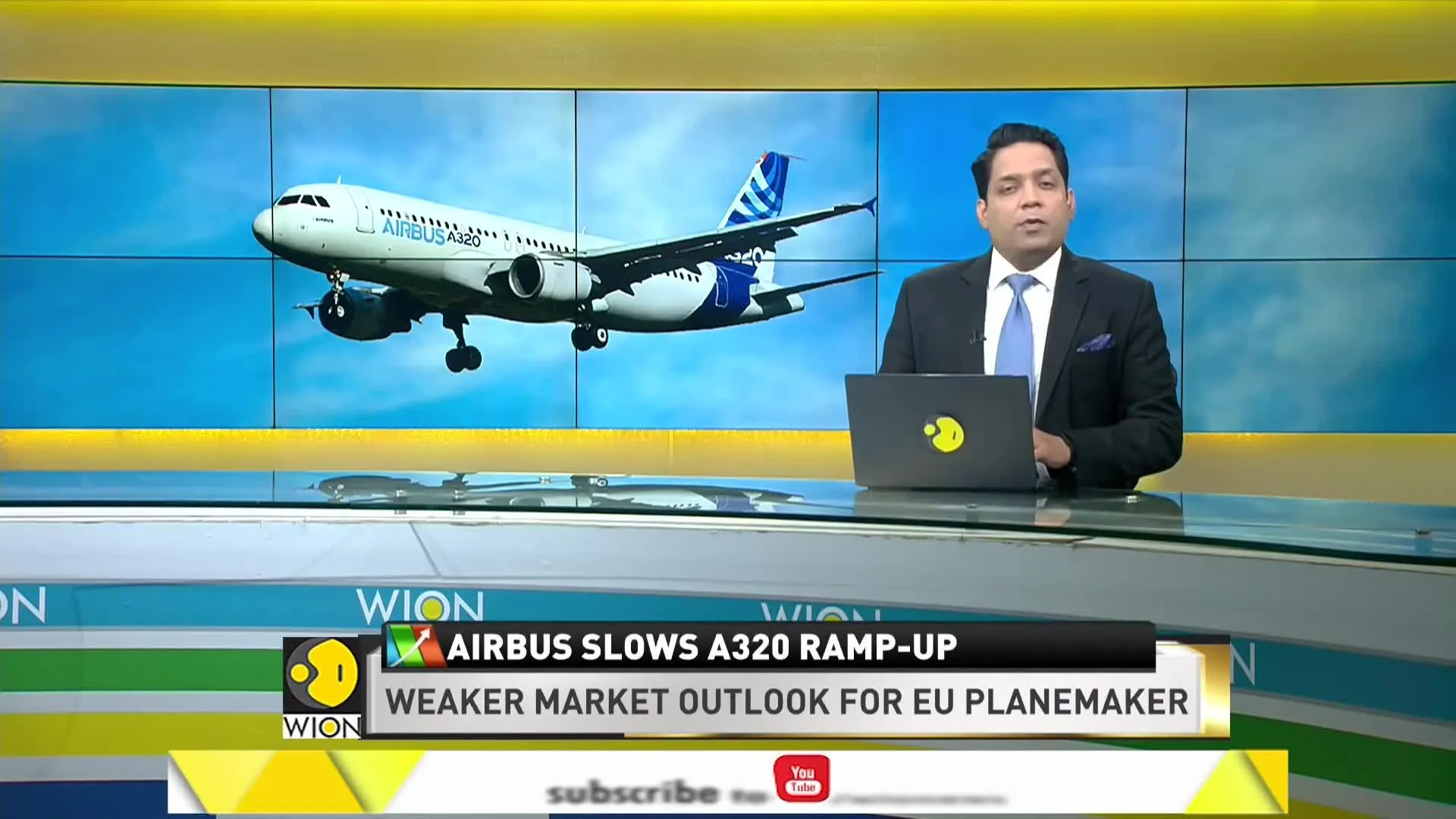 Airbus slows A320 ramp-up on weaker market outlook