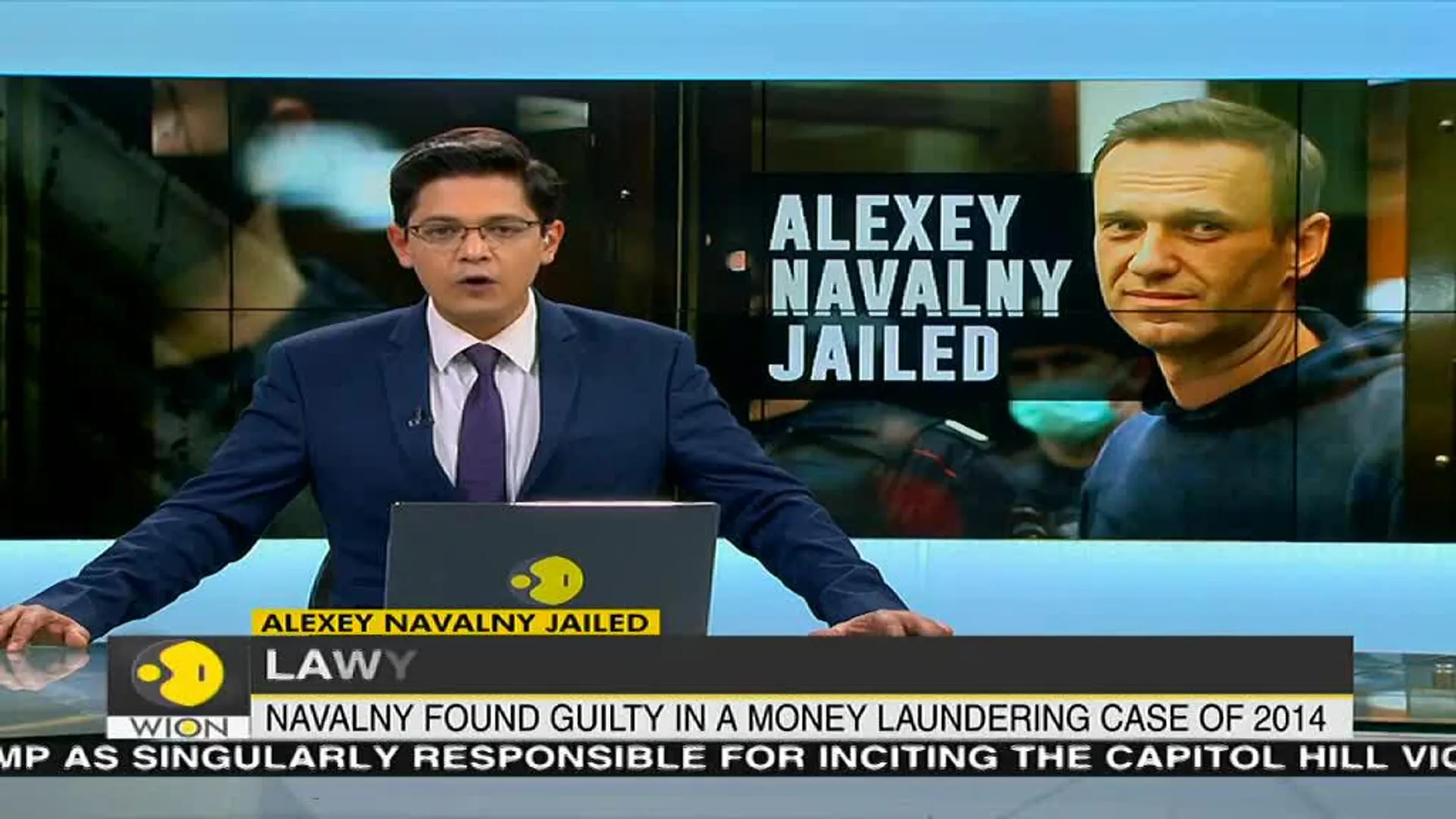Moscow court sends Alexei Navalny to prison for 3.5 years