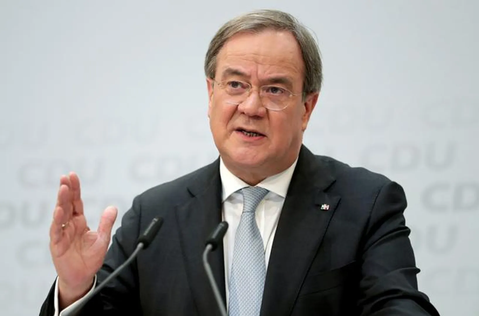 Armin Laschet, favourite to succeed Merkel, admits plagiarism accusation