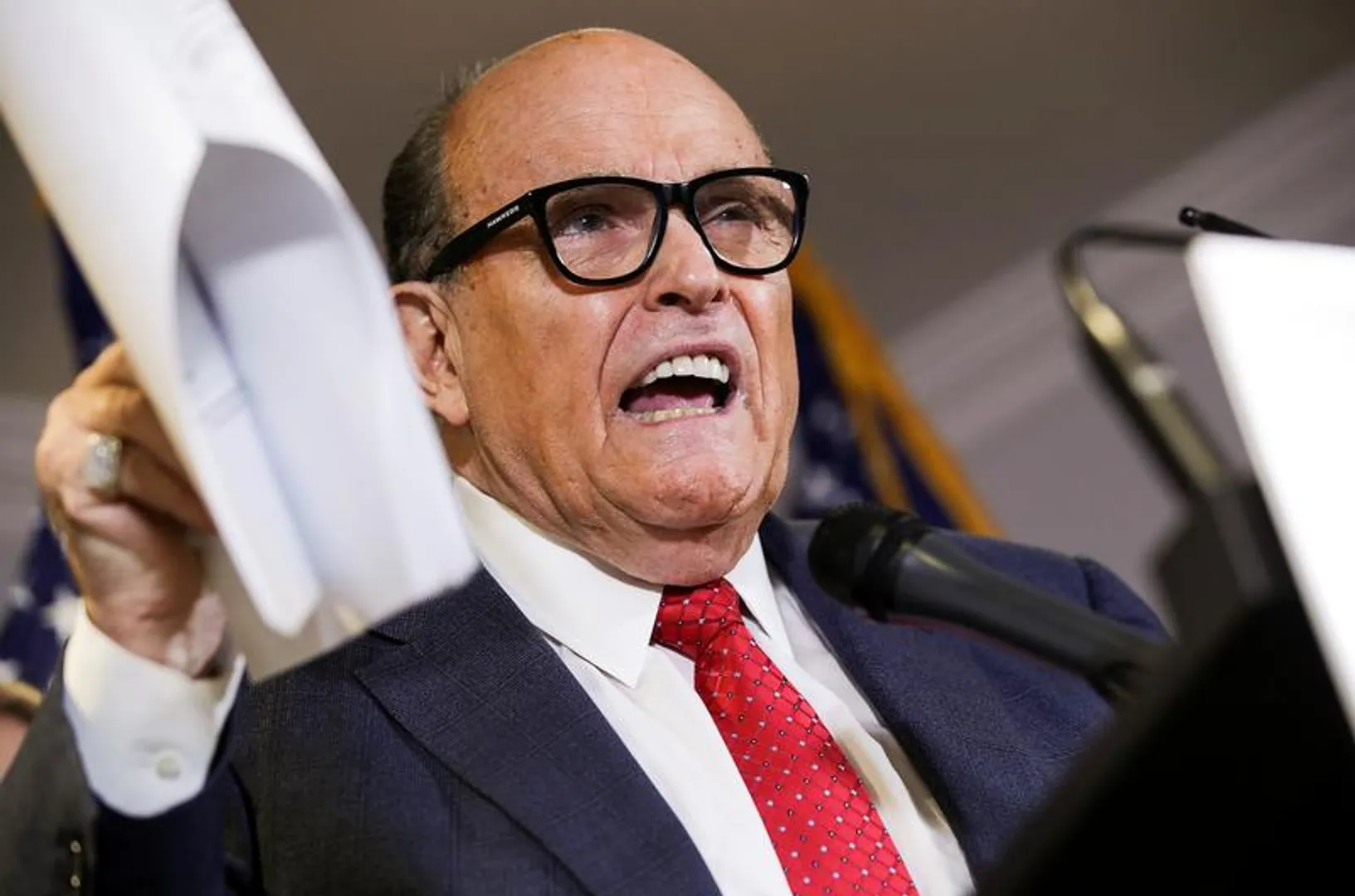 Trump lawyer Rudy Giuliani's law license suspended in Washington DC
