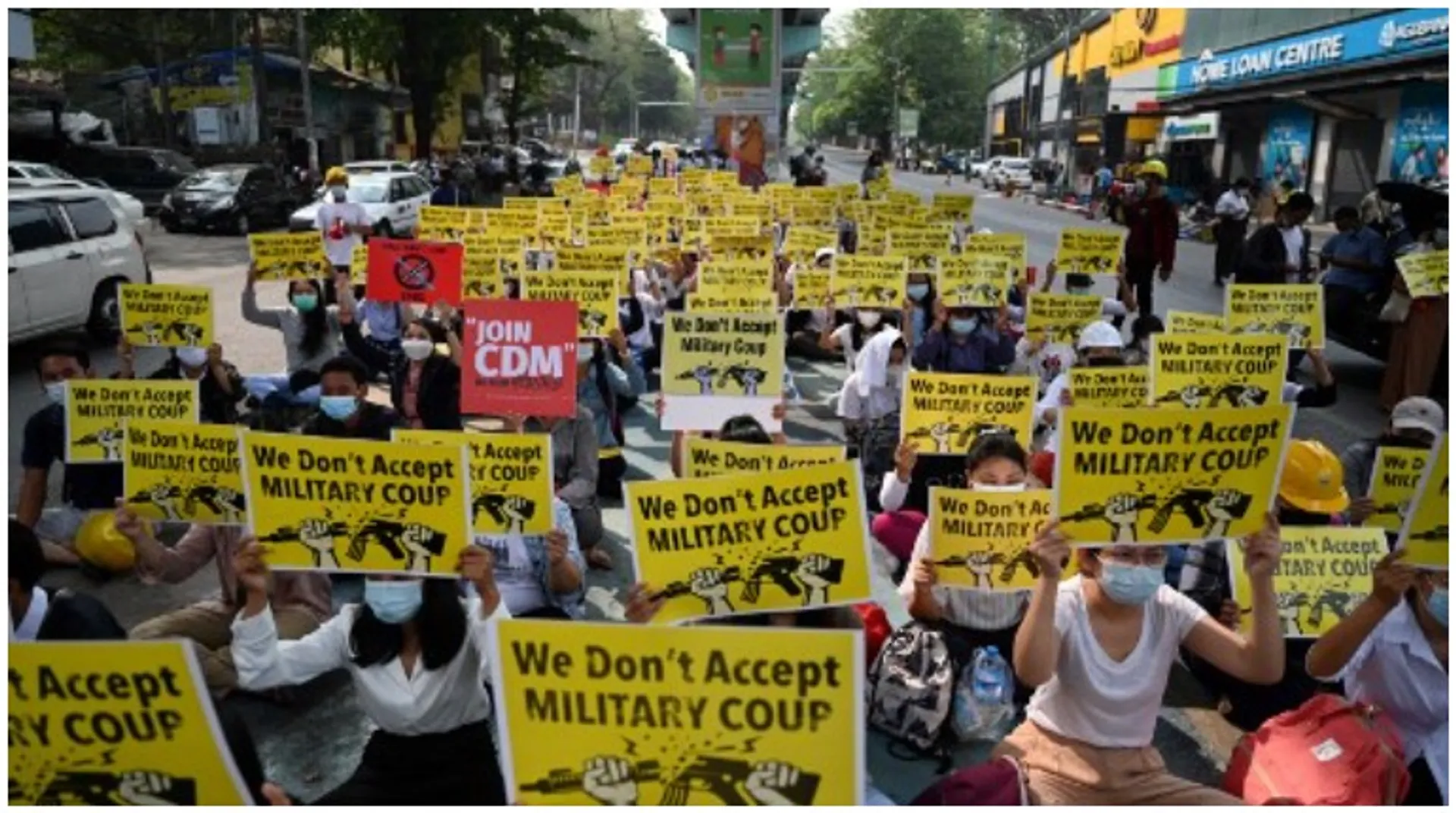 Myanmar protests: Military issues warrants against celebrities; hackers target government websites