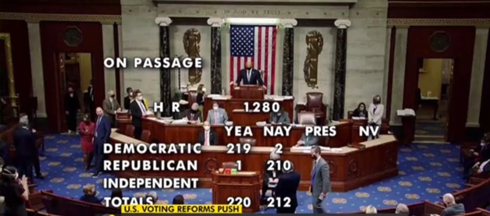 US House passes landmark voting right bill