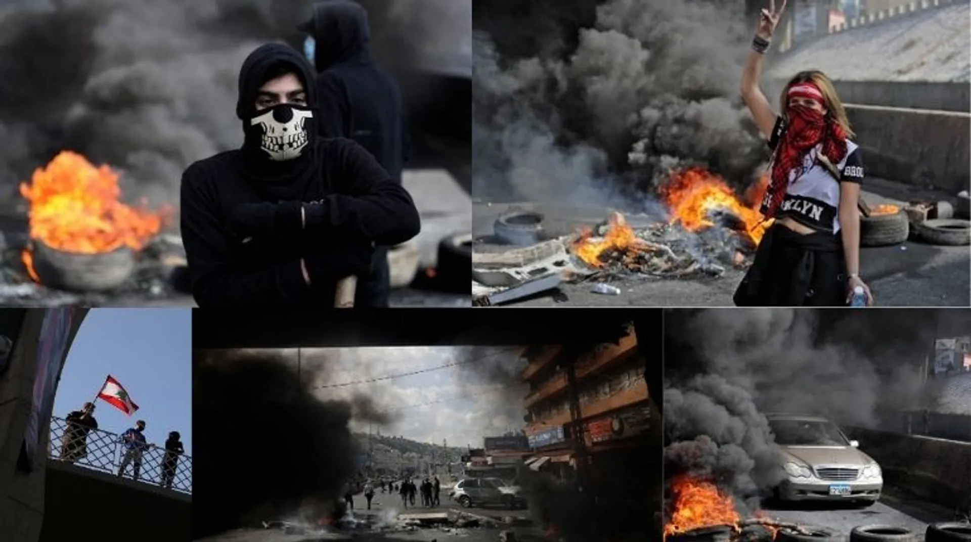 Protests in Lebanon over economic crisis, political deadlock