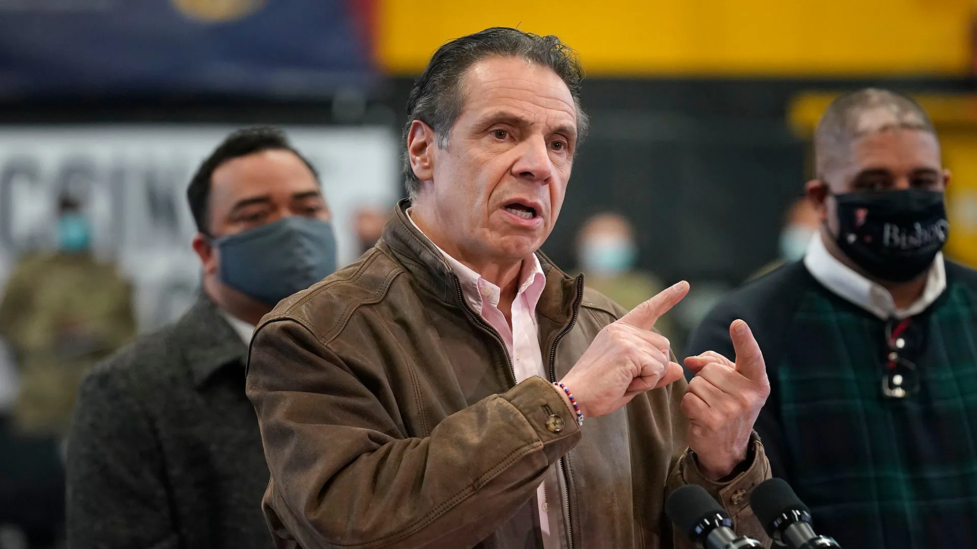 Current aide accuses New York governor of suggestive comments, harassment
