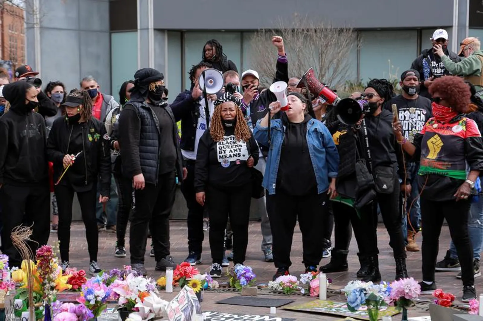 Demonstrators in US call for justice, reforms a year after Breonna Taylor's killing