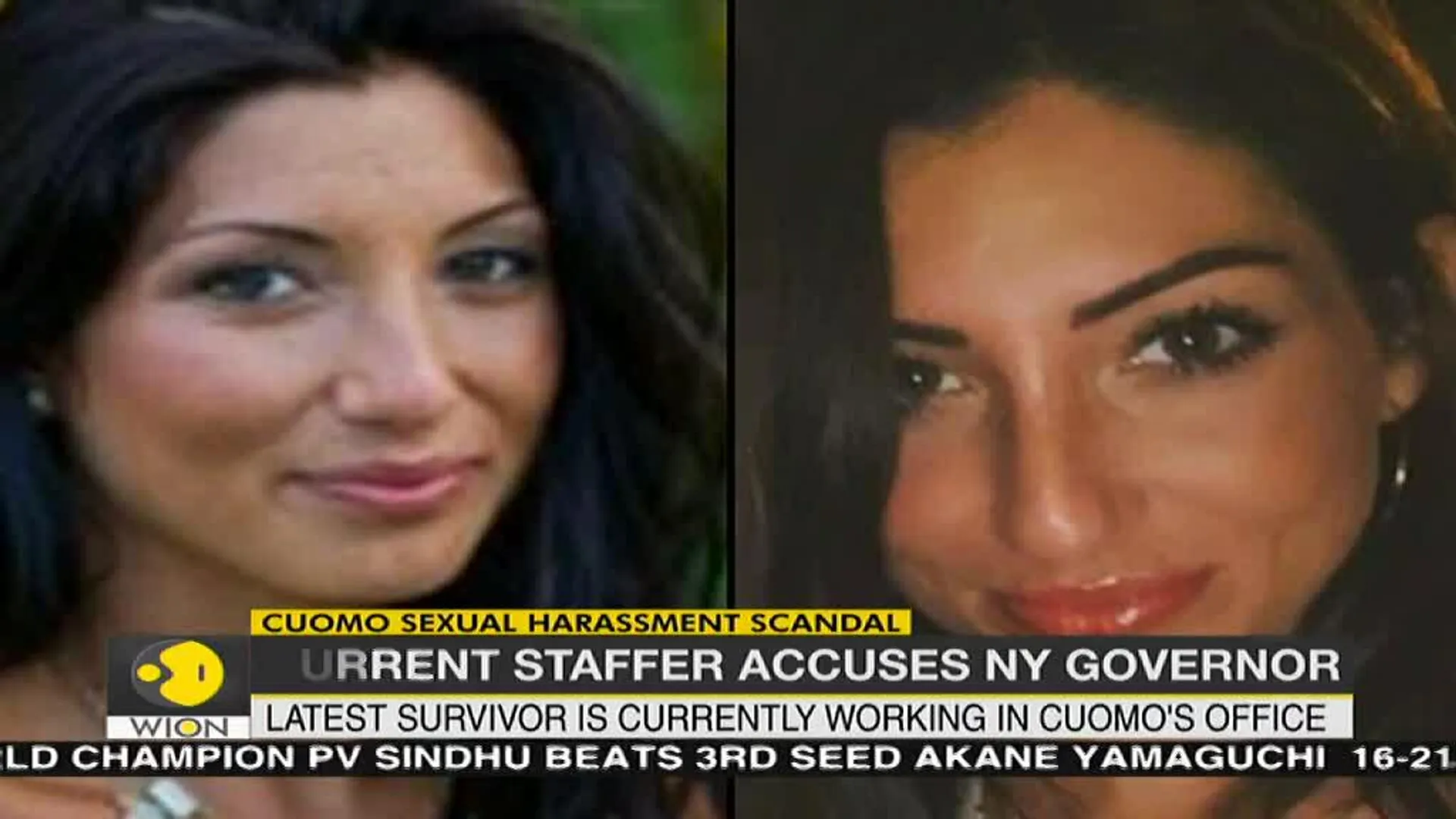Andrew Cuomo’s current staffer accuses him of sexual harassment amid series of allegations