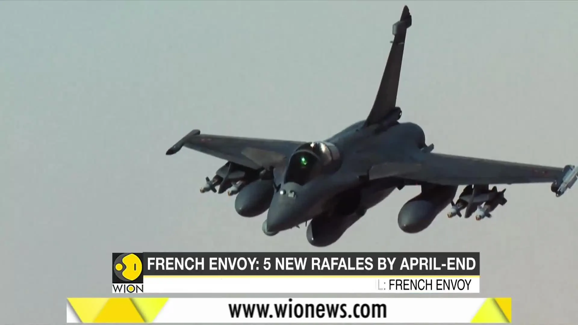 French Envoy: 5 Rafale jets will be delivered to India by April end
