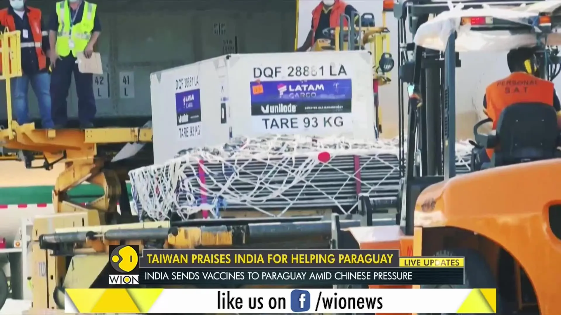 India provides 100,000 doses of Covaxin vaccine to Paraguay