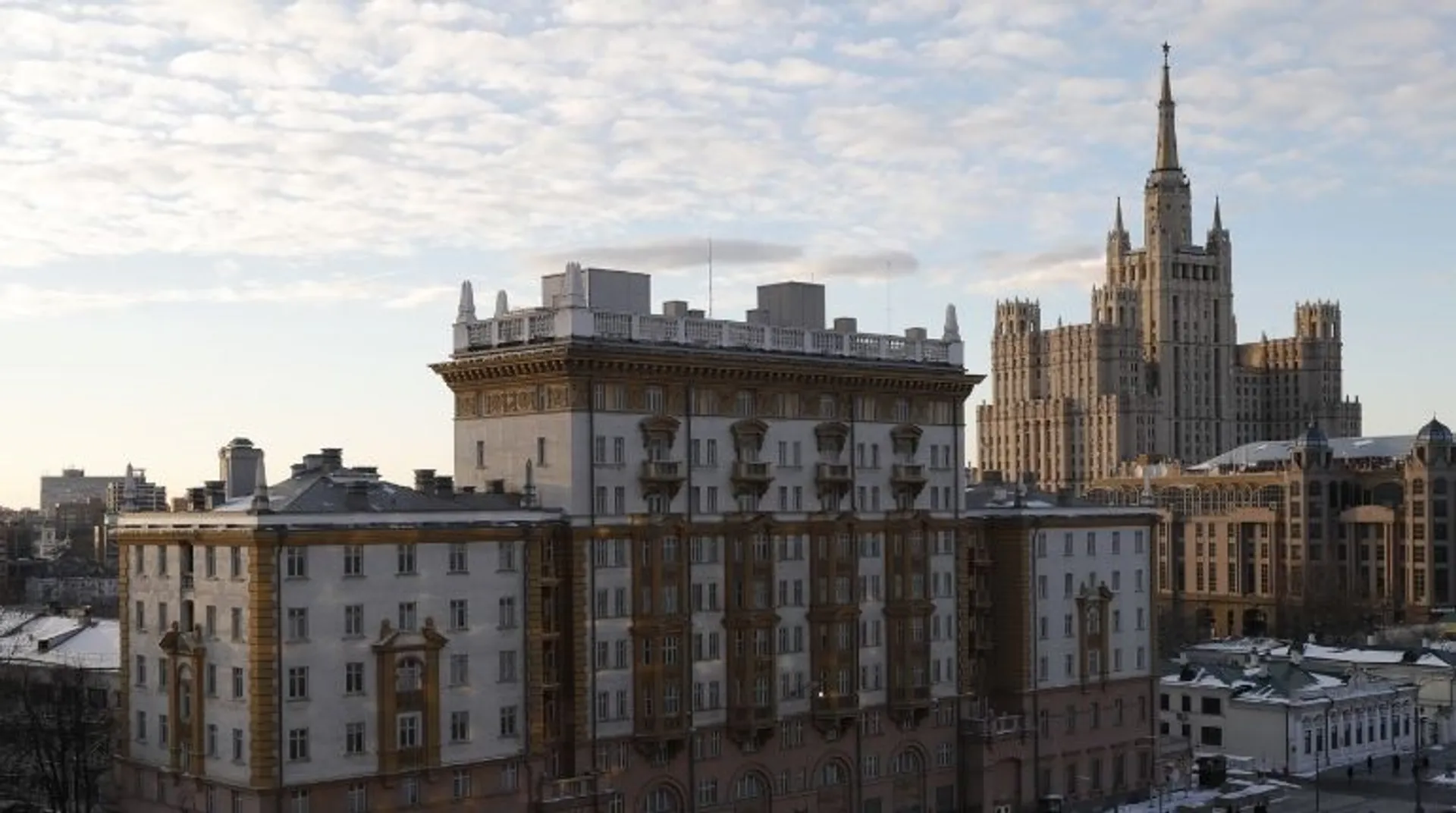 US embassy says it is forced to reduce consular services in Moscow