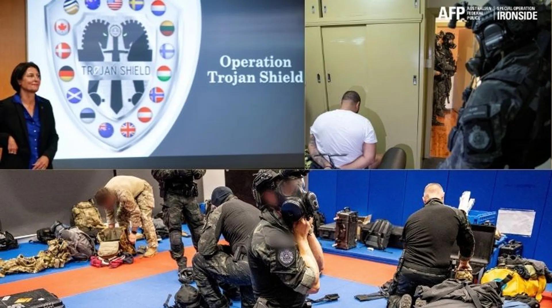 How the FBI along with global law enforcement agencies conducted operation Trojan Shield