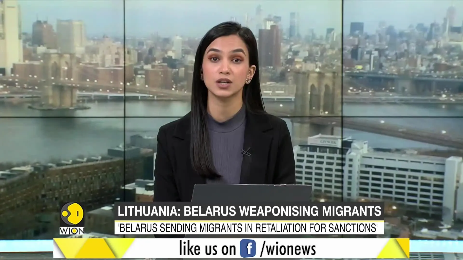 Lithuania accused Belarus of using refugees and illegal migrants as 'political weapon'