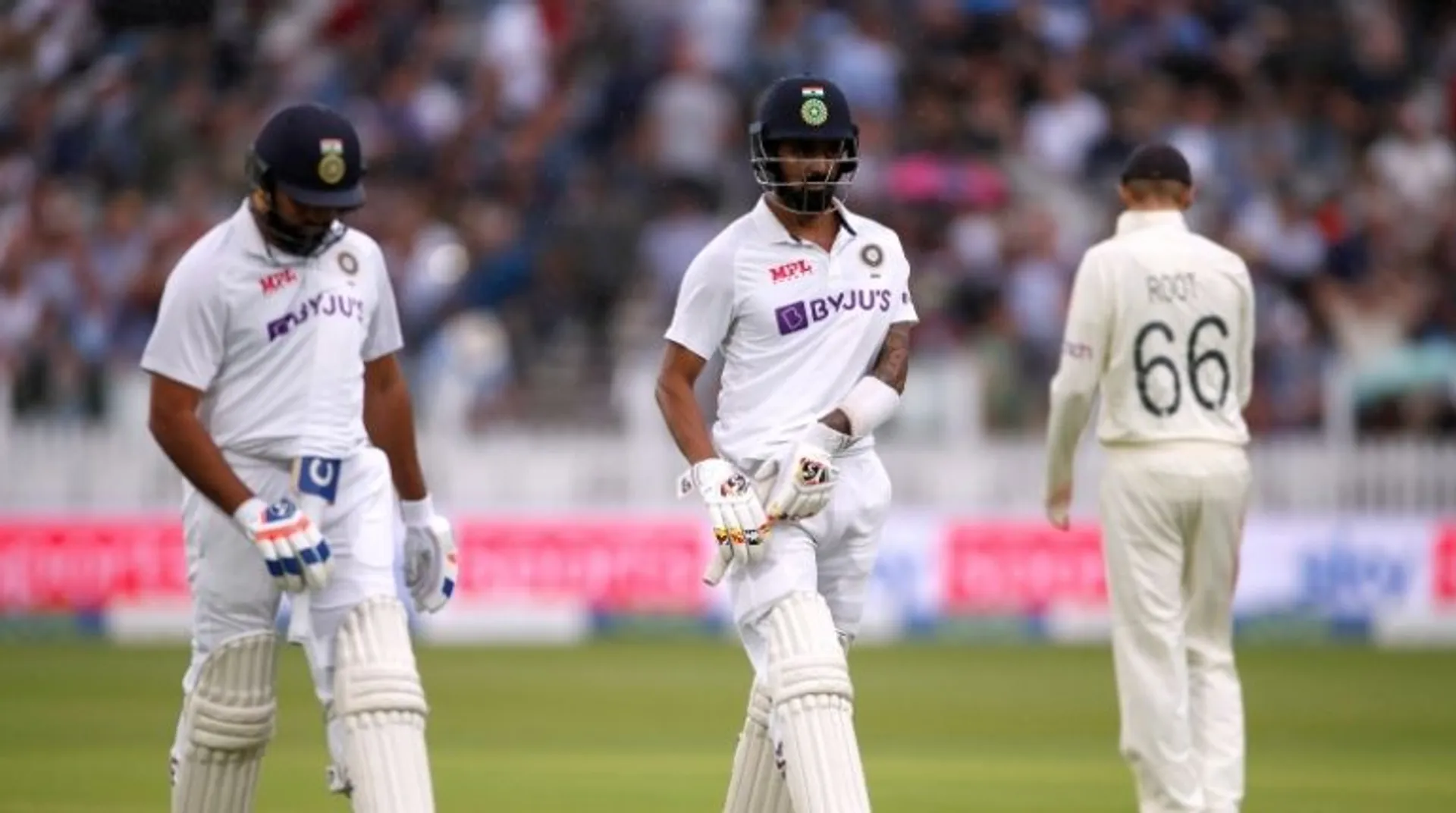 Cricket: INDvsENG, 2nd Test- KL Rahul, Rohit Sharma fire as India make England bowlers toil at Lord's
