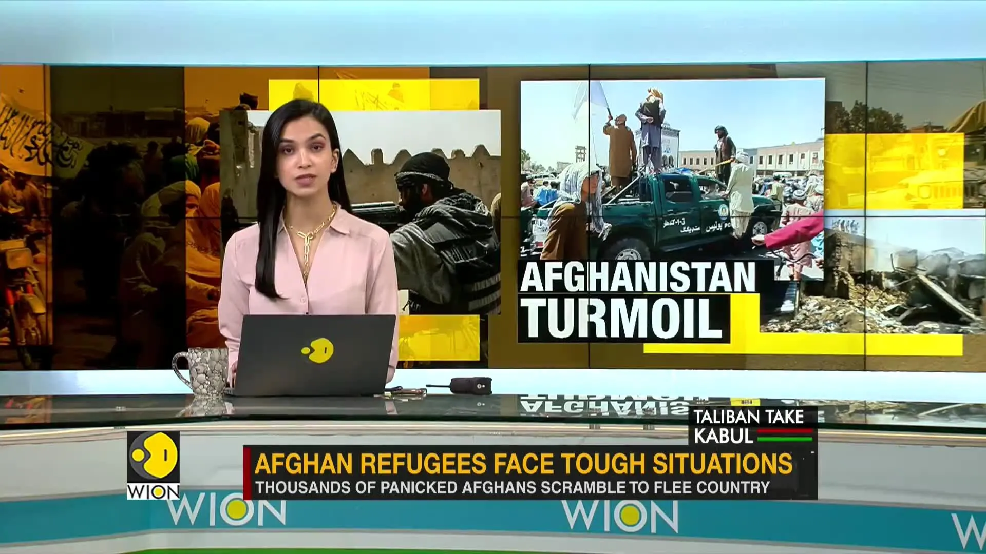 Hundreds of Afghans fleeing Afghanistan face tough situations