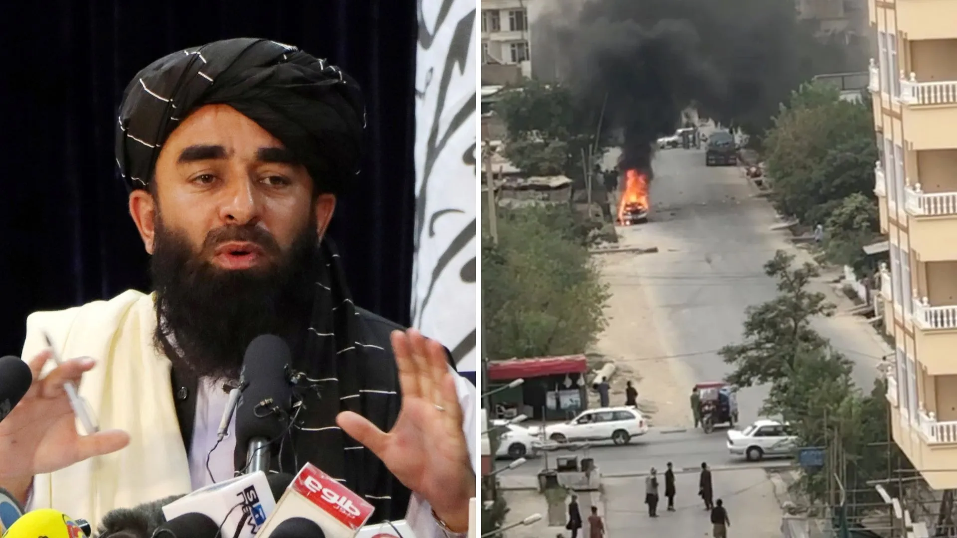 Top 10 world news: New Covid Variant of concern identified in SA, Taliban says US retaliatory strike resulted in civilian casualties & more